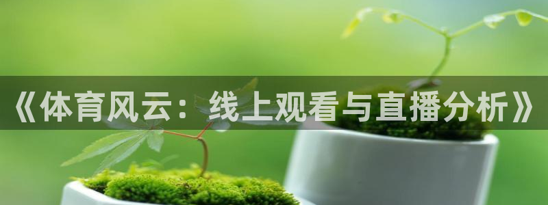 火凤直播体育：《体育风云：线上观看与直播分析》