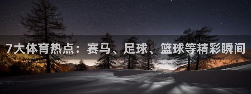 火凤足球直播免费观看：7大体育热点：赛马、足球、篮球等精彩瞬间